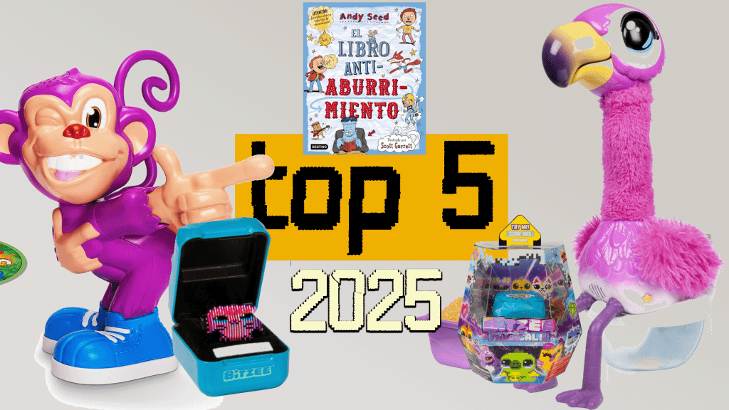 Selección de los mejores regalos para niños de 4 a 7 años, incluyendo juguetes interactivos, educativos y juegos clásicos ideales para sorprender y divertir a los más pequeños.