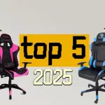 Imagen destacada de las mejores sillas gaming 2025, mostrando modelos ergonómicos y de diseño moderno ideales para gamers y largas sesiones frente al ordenador.