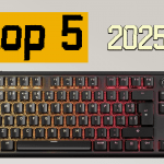 Imagen de los mejores teclados mecánicos 2025 destacando modelos inalámbricos, compactos y de alto rendimiento para gamers y profesionales.
