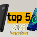 Imagen destacada que muestra las mejores baterías externas de 2025, destacando modelos innovadores con carga rápida, diseño portátil y gran capacidad.