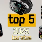 Imagen principal mostrando los mejores relojes inteligentes de 2025, con diseños modernos y tecnología avanzada para estilo y funcionalidad.