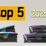 Imagen con las mejores memorias RAM 2025 para gaming y multitarea, destacando opciones DDR5 de alto rendimiento, eficiencia energética y compatibilidad.