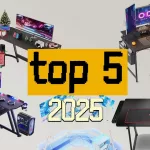 Mejores mesas gaming 2025, escritorios gaming destacados para mejorar tu setup con diseño, calidad y funcionalidad.