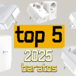 Imagen de los mejores PLC baratos 2025: dispositivos Powerline para mejorar la conexión a internet en el hogar, prácticos y económicos.