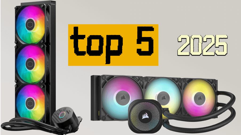 Imagen destacada de las mejores refrigeraciones líquidas 2025 con diseño avanzado y características optimizadas para el rendimiento de CPUs.
