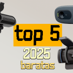 Comparativa de las mejores webcams baratas 2025 para videollamadas y streaming, destacando calidad, precio y funcionalidad.