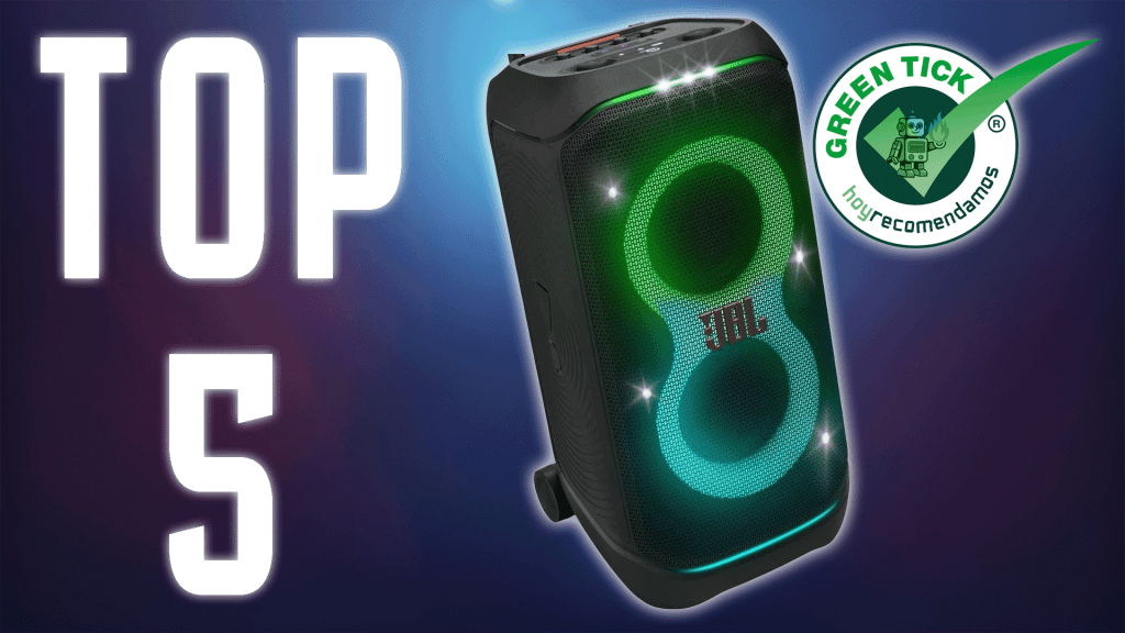 Mejores altavoces para fiestas: altavoces portátiles con gran potencia, luces LED y conectividad Bluetooth para eventos y celebraciones.