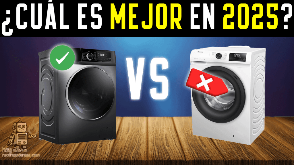 Comparativa de las mejores lavadoras 2025: modelos eficientes, tecnológicos y de alta calidad para un lavado perfecto en casa.