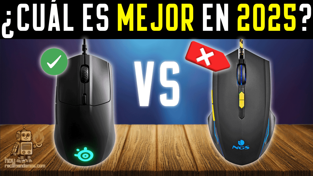 Comparativa de los mejores ratones gaming baratos 2025: precisión, diseño y calidad al mejor precio. Encuentra el ideal para tu setup.