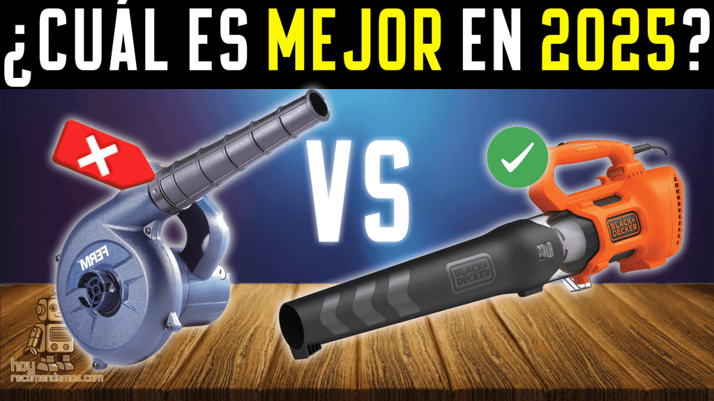 Imagen destacada mostrando los mejores sopladores de hojas 2025 en acción, ideales para mantener tu jardín limpio y sin esfuerzo.