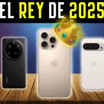 Imagen que muestra Los 5 Mejores Smartphones de 2025, destacando diseño, cámaras avanzadas y tecnología de última generación.