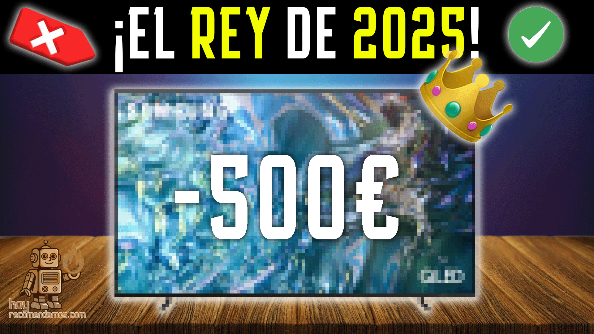 Los 5 mejores televisores 4K baratos de 2025 por menos de 500€ con gran calidad de imagen, sonido y funciones inteligentes.